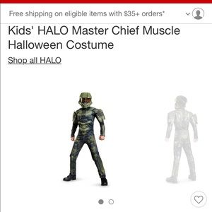 Boys Halo costume